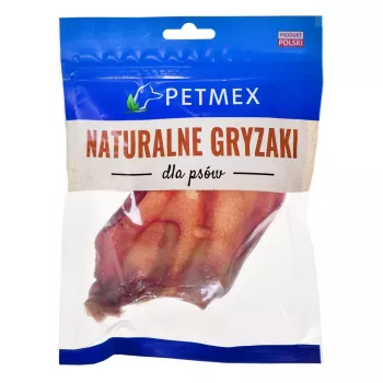 Koiran puruluu PETMEX siankorva 40 g — luonnollinen siankorvapuruluu keskikokoisten ja suurten koirien hampaiden hoitoon