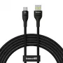 Baseus Flash 2 USB A-USB C pikalatauskaapeli 2 m 100 W musta