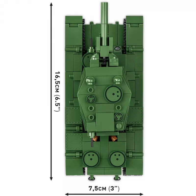 Rakennussarja Cobi KV-2 toinen maailmansota 510 osaa