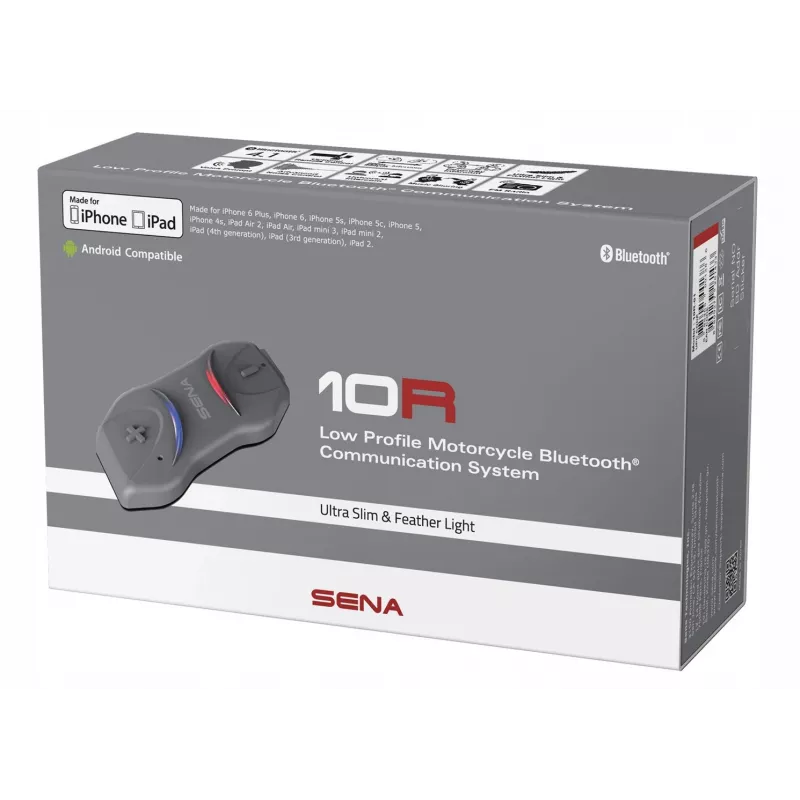 Headset Sena SENA 10R Single musta 10R-02