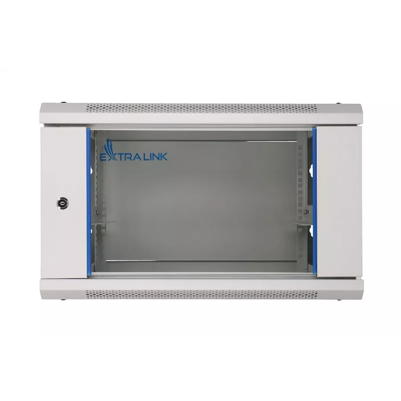 Extralink seinäkotelo 6U 600x600 harmaa