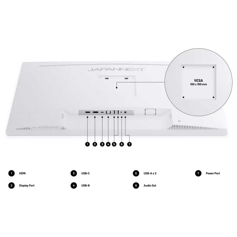 JapanNext 4K UHD -näyttö 68,6 cm (27