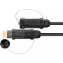 AOC hybridi suurnopeus HDMI 2.0b, teräsvahvistettu, 4K @60Hz, 18 GBit/s, musta, 20m, PYTHON Series (AOC-HP2020)