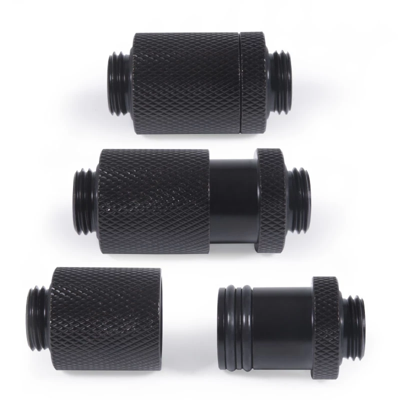 Alphacool ES D-Plug 25,5 mm G1/4 AG G1/4 AG - Deep musta (17580)