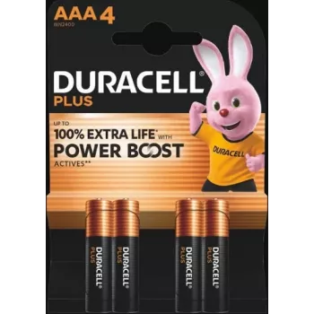 Duracell Plus kertakäyttöparisto AAA alkaline