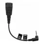Kaapeli Poly 2,5 mm QD 0,45 m — Poly 85Q30AA