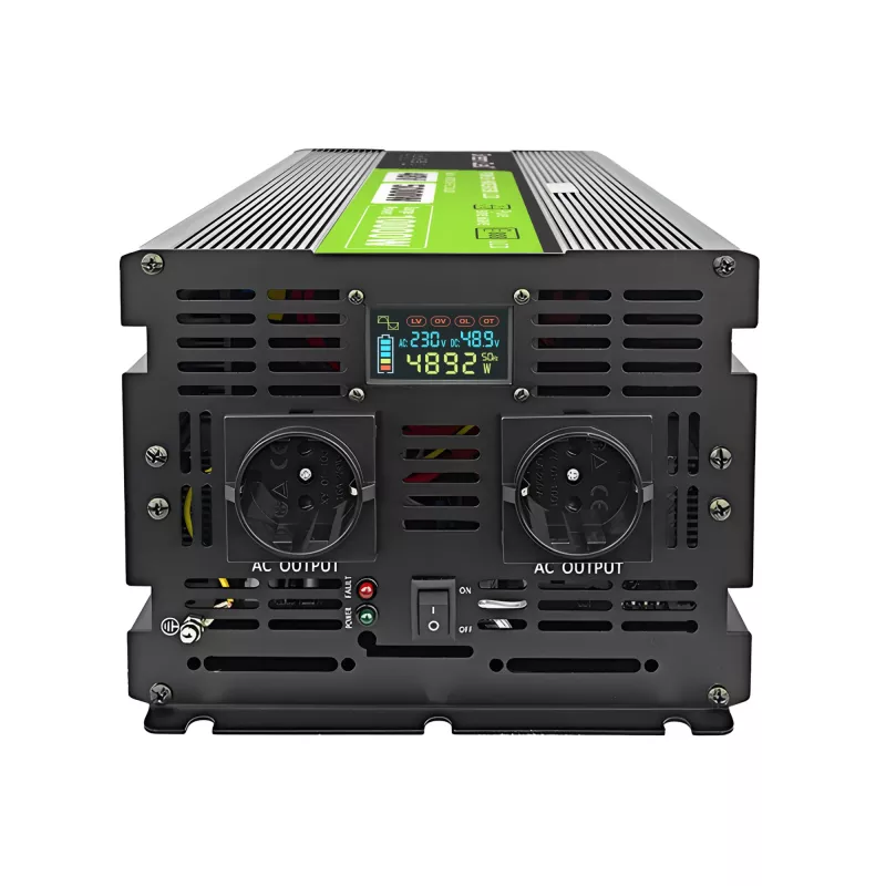 LCD-muunnin 48V 5000W/10000W puhdas sini aalto näytöllä