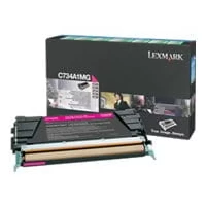Lexmark - värikasetti - suuri tuotto - 1 x magenta - 10000 sivua - LRP / LCCP (0C736H1MG)