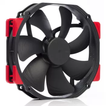 Tietokonekotelon tuuletin Noctua NF-A15 HS-PWM chromax.musta.swap 150 mm, PWM, 300–1500 RPM, 140,2 m³/h, 24,6 dB
