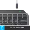 Logitech MX Keys Mini - näppäimistö - taustavalaistu - Bluetooth - QWERTZ - sveitsiläinen layout - graphite (920-010485)