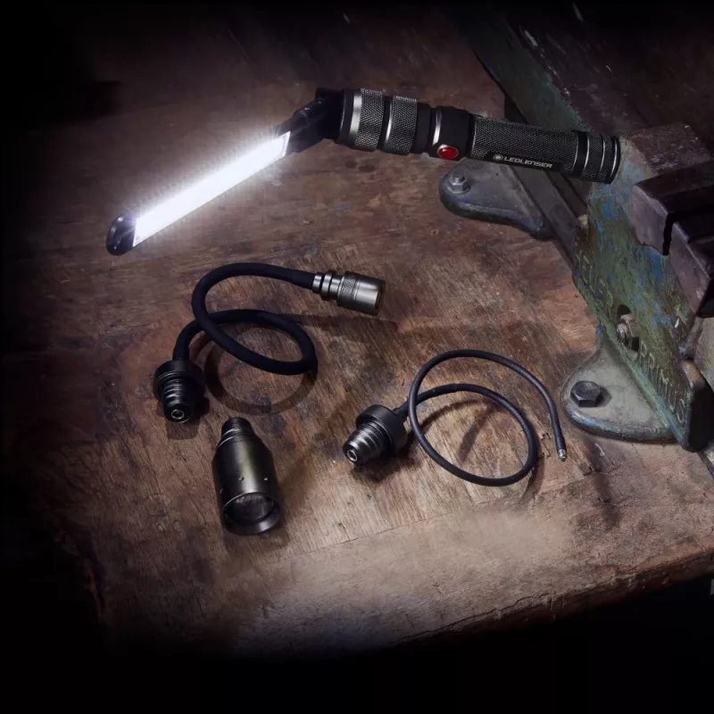 Ledlenser Workers Friend -otsalamppu musta 280 lm