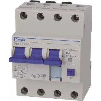 Doepke DRCBO 4 B20/0.03/3N-AFI-/LS-yhdistelmä 3p+N 20 A (09945105)