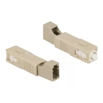 DeLOCK hybridijatkos kuitu SC Simplex uros LC Simplex naaras beige