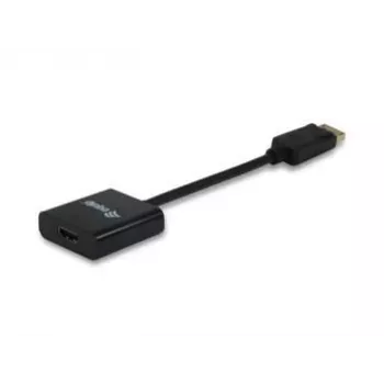 Equip DisplayPort - HDMI -adapteri, 0,2 m, DisplayPort, HDMI, pistoke, liitin, 1920 x 1080 pikseliä
