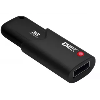 USB-muistitikku EMTEC B120 Click Secure 32 GB USB Type-A 3.2 Gen 2 (3.1 Gen 2) musta
