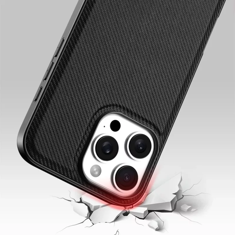 StyleShell Nylo (musta, iPhone 16 Pro)