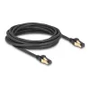 Verkkokaapeli DeLOCK RJ45 Cat.6A uros urokseen S/FTP 5 m musta