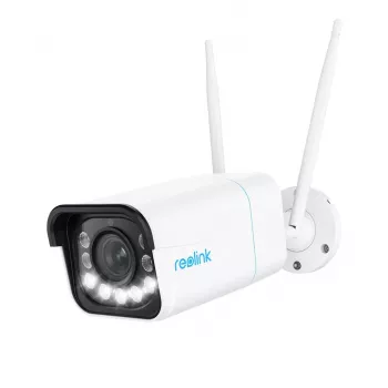 Reolink W430 - 4K ulkokamera, Next-Gen Wi-Fi 6, 5-kertainen optinen zoom, henkilö-/ajoneuvo-/eläintunnistus, värillinen yönäkö