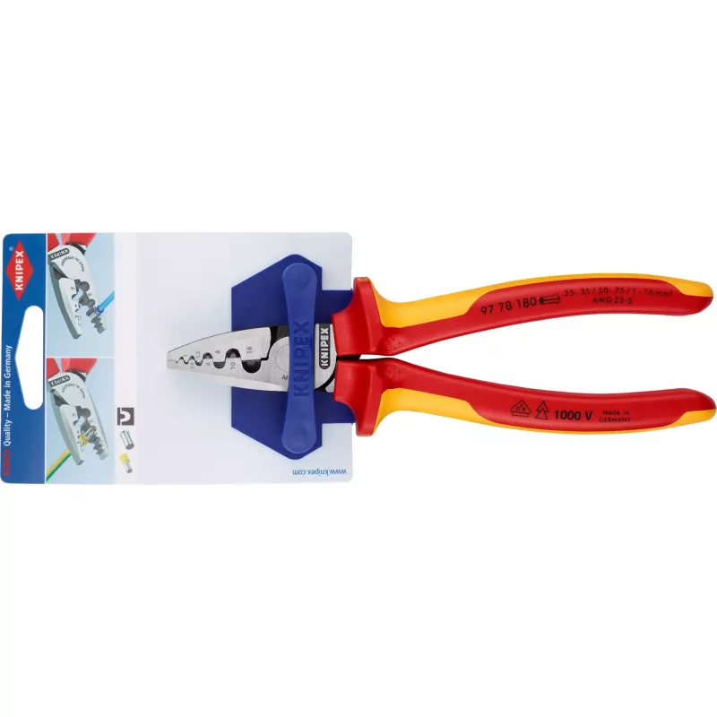 Kaapeli-puristuspihti Knipex 97 78 180