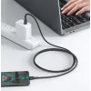 Aukey CB-CD45 USB-C – USB-C -kaapeli, Quick Charge, 0,9 m, musta