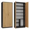 Topeshop OLIV 2D ANT/ART KPL kirjahylly