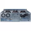 Inter-Tech 3U-30255 Rack musta, ruostumaton teräs