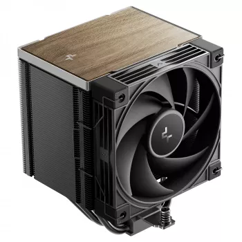 Ilmajäähdytin DeepCool AK500 G2, 120 mm tuuletin, max. ilmanpaine 3,33 mmH2O, 117×129×159 mm, musta