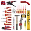 Knipex 00 21 33 E mekaanikon työkalusarja 22 työkalua