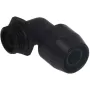 Alphacool HF ruuviliitin TPV metalli - 90° kääntyvä 12,7/7,6 mm - musta (17455)