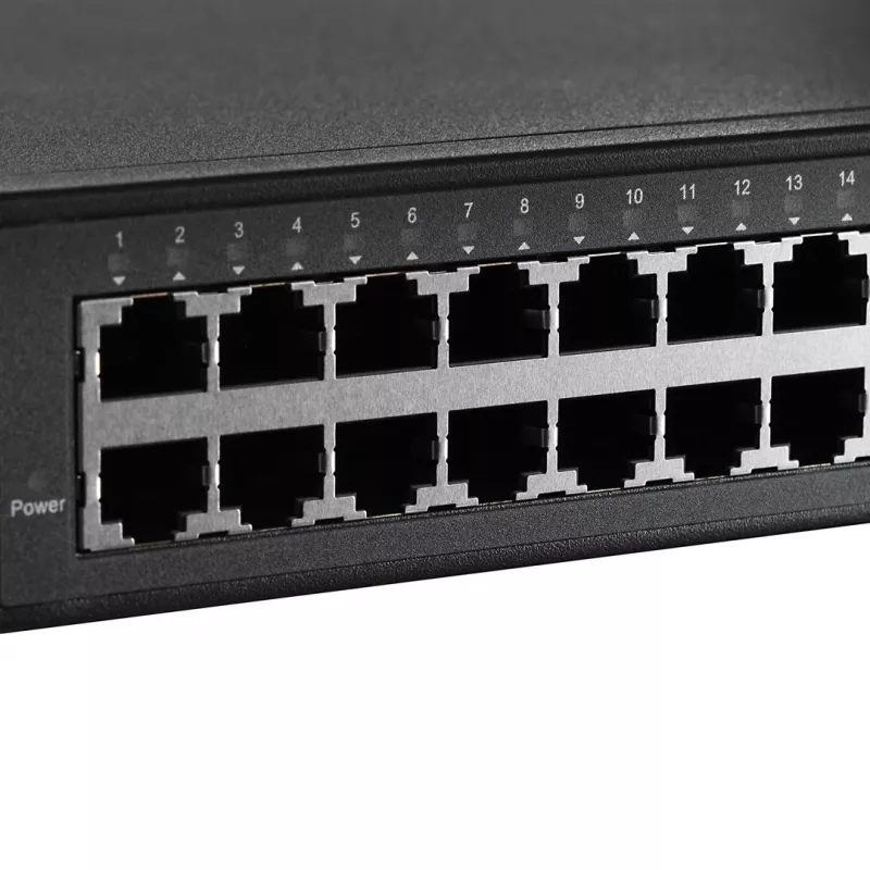 TP-Link TL-SG1048 hallitsematon Gigabit Ethernet (10/100/1000) 1U musta