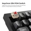 Mekaaninen Full-Size-näppäimistö Keychron V6 Ultra 8K — QWERTY, Bluetooth, RGB, musta