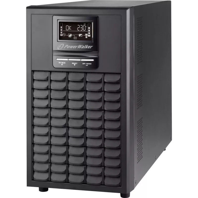 PowerWalker VFI 3000 CG PF1 kaksoismuunnos (online) 3 kVA 3000 W 9 AC-lähtöä