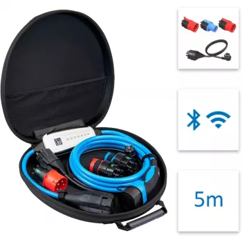 Mobiili Wallbox 32A 5m -setti Optimal (22 kW, 5 metrin kaapeli)