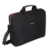 Esperanza SALERNO 39,6 cm (15,6) Toploader-laukku musta, punainen