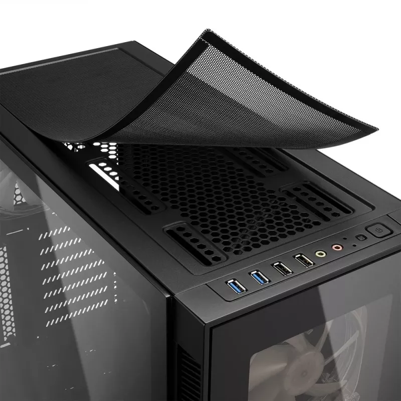 Sharkoon TG5 Pro RGB Midi Tower musta