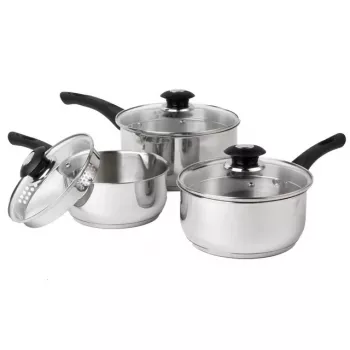 Russell Hobbs RH00542EU7 Easy Strain 3-osainen kattilasarja