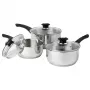 Keittosarja Russell Hobbs RH00542EU7 — 3-osainen tarttumaton pannusarja, konepesunkestävä