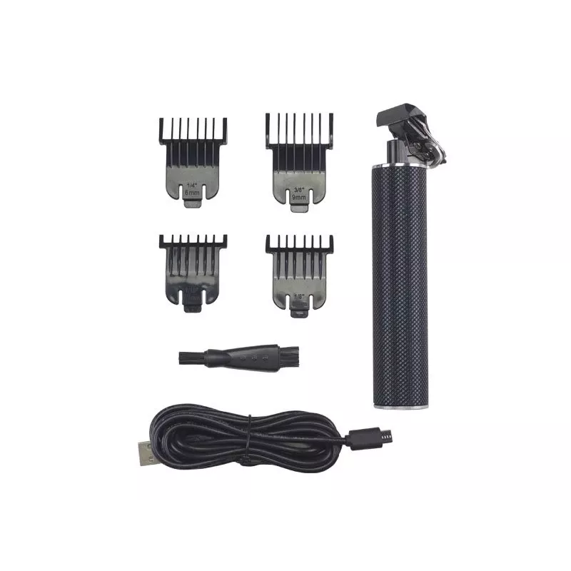 Beper P304CAP001 ladattava hiusten- ja parranleikkuri, IPX5, 600 mAh, 4 kampaa 1,5-9 mm