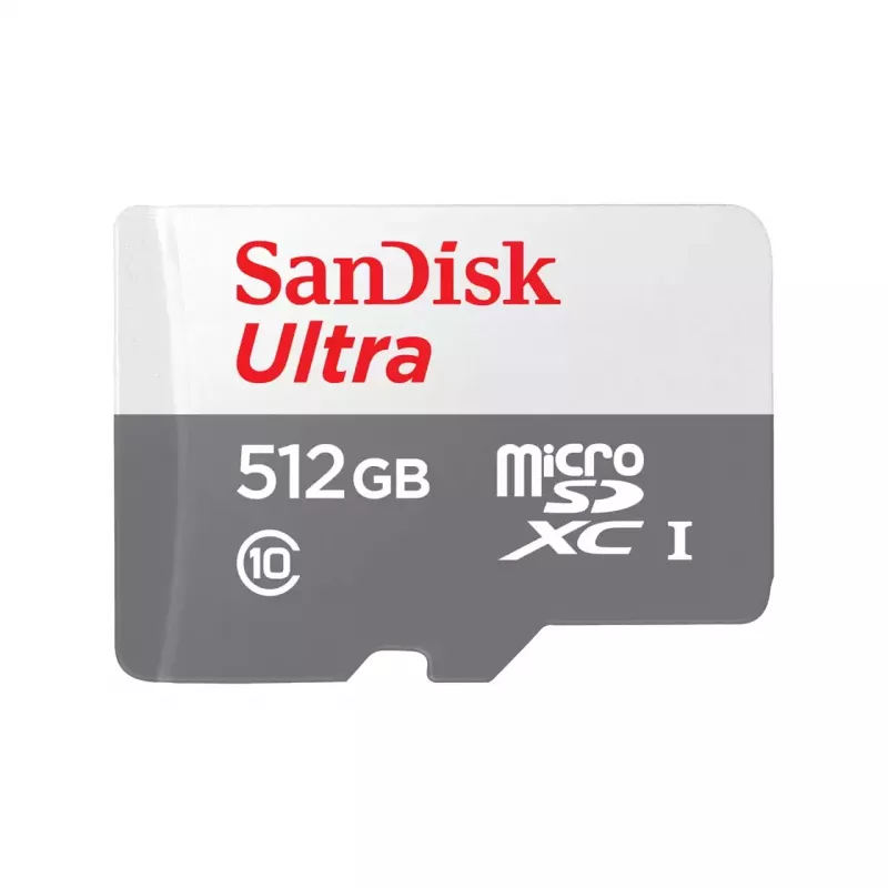 MicroSDXC-muistikortti SanDisk Ultra 512GB UHS-I Class 10 SDSQUNR-512G-GN3MN