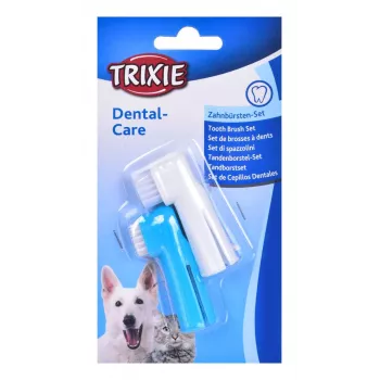 Trixie 2550 sormihammasharja lemmikeille — teknopolymeeri, 60 mm korkeus, 2 kpl pakkaus, kissoille ja koirille