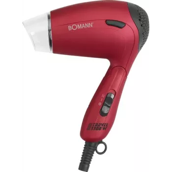 Bomann HTD 8005 CB hiustenkuivaaja, 1300 W, 110-230 V, punainen