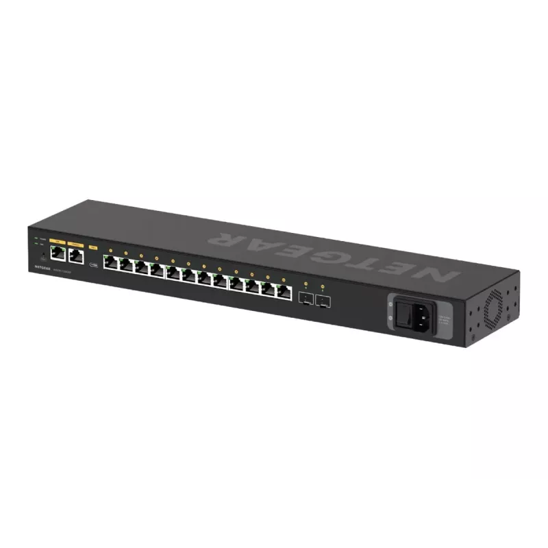 NETGEAR M4250-12M2XF Managed L2/L3 2.5G Ethernet 1U musta