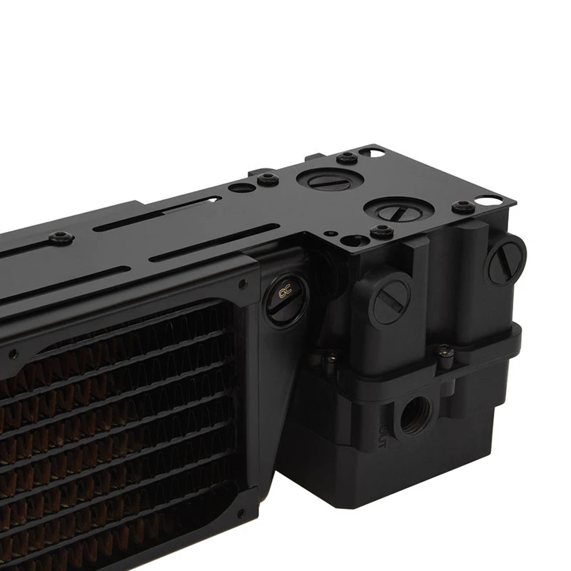 Säiliö Alphacool 15376 musta polyoksimetyleeni 62x80x60mm