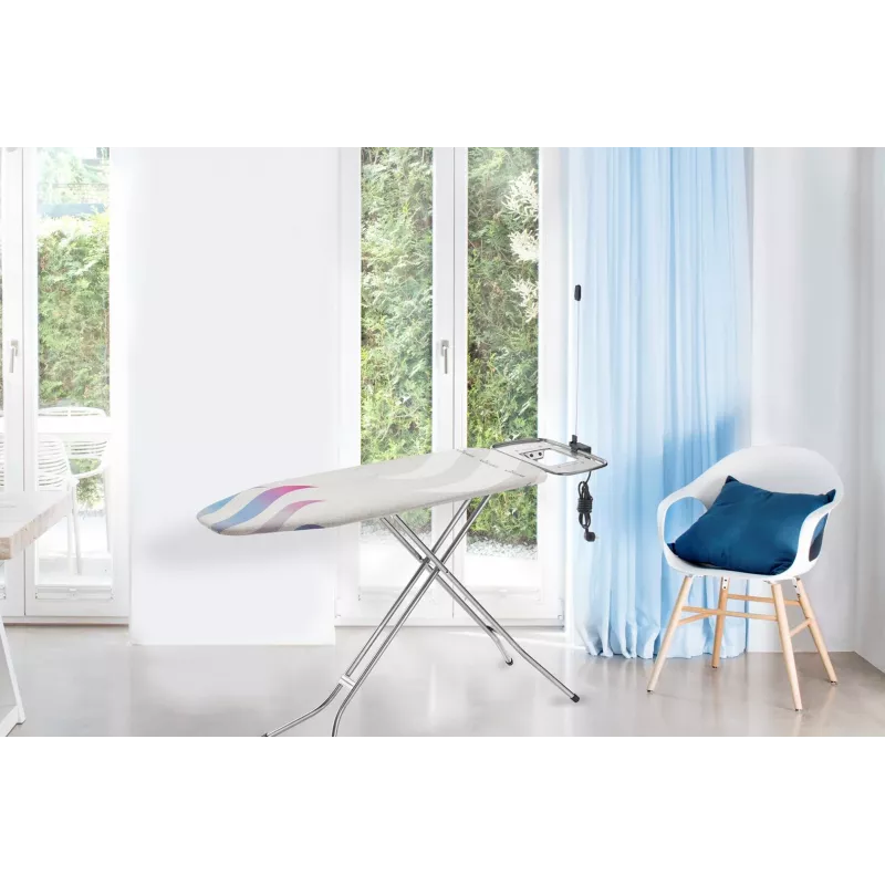 Silityslaudan päällinen VILEDA Total Reflect sininen harmaa valkoinen silityslaudoille 1300 x 450 mm