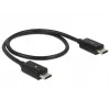USB-kaapeli DeLOCK 83570 USB 2.0 0,3 m USB B musta