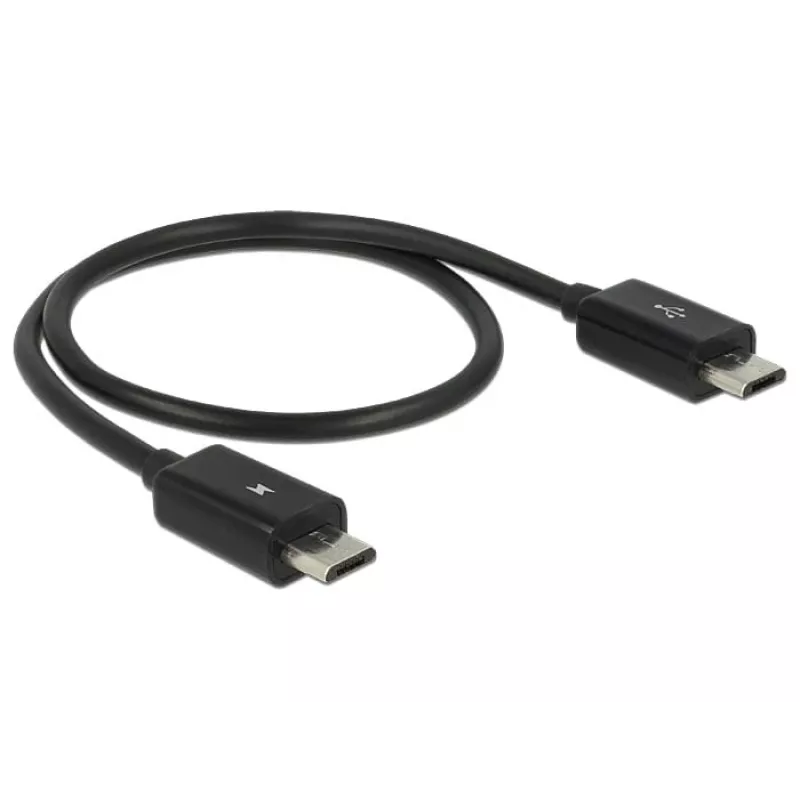 USB-kaapeli DeLOCK 83570 USB 2.0 0,3 m USB B musta
