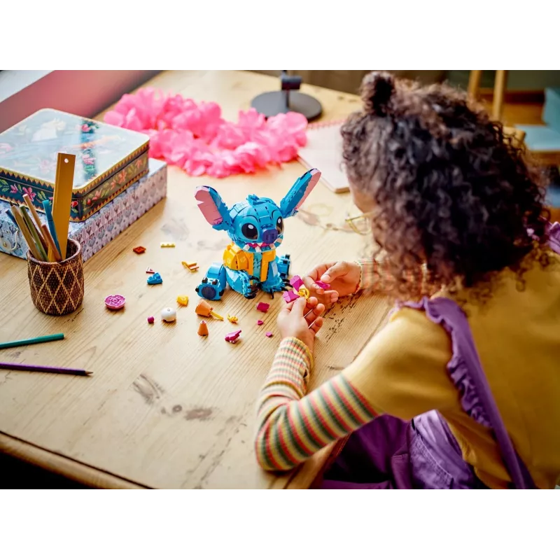 LEGO | Disney Stitch rakennettava lasten lelusetti jäätelöllä 43249