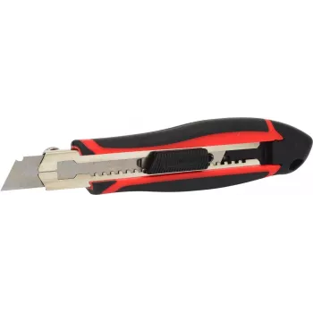 Katkoteräveitsi ks tools 907.2175 — 18 mm sisäänvedettävä terä, metallikotelo