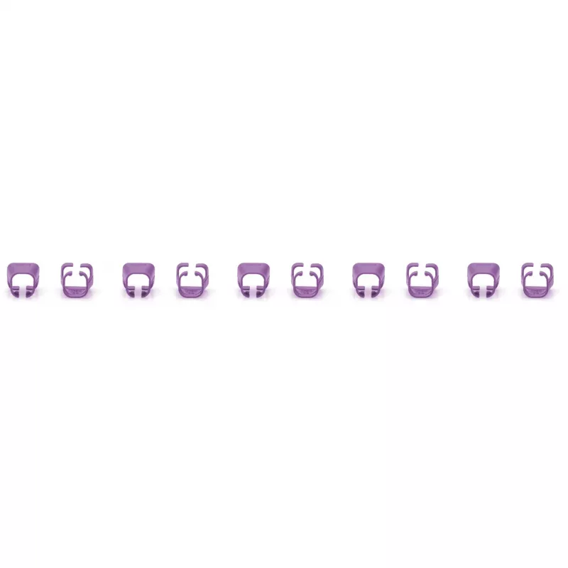 Värikoodausklipsi Digitus Color Clips patch-kaapeleille A-CC-VI PVC violetti