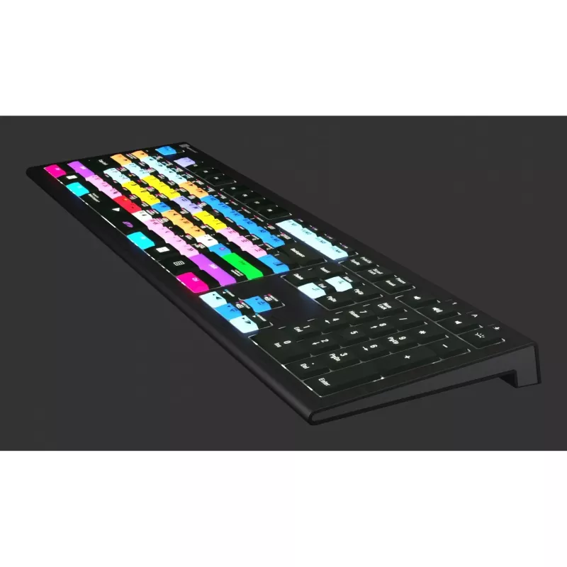 LogicKeyboard Astra 2 Pro Avid Media Composer valaistu editointinäppäimistö, UK, PC